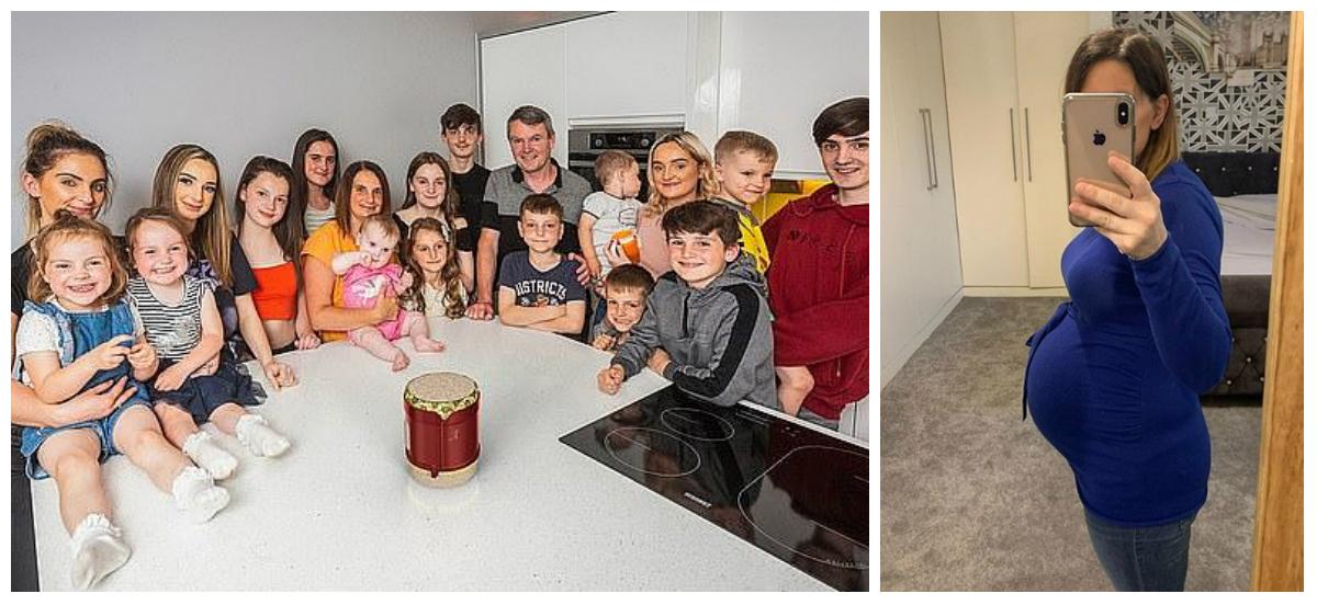 O femeie urmează să devină mamă pentru a 22-a oară, deși a &rdquo;jurat&rdquo; că n-o să mai răm&acirc;nă &icirc;nsărcinată: &rdquo;Vom avea o fetiță. E foarte activă!&rdquo;