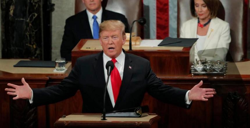 Trump promite să laude &icirc;n Congres, de pe o poziţie consolidată, o Americă radioasă