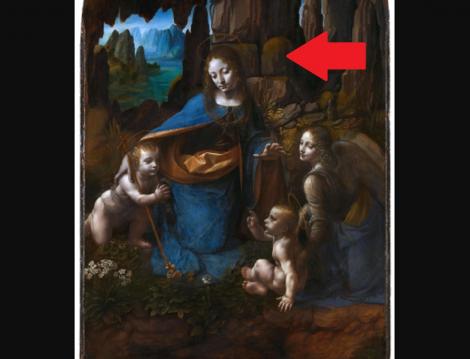 Secretul a fost descoperit! Ce mesaj a ascuns Leonardo da Vinci într-o celebră pictură? Sute de ani a stat ascuns