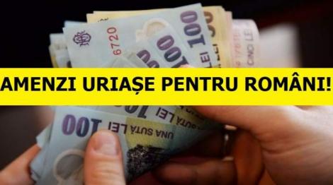 Amenzi crescute pentru români! Îți vor lua 6.000 de lei din buzunar dacă faci asta