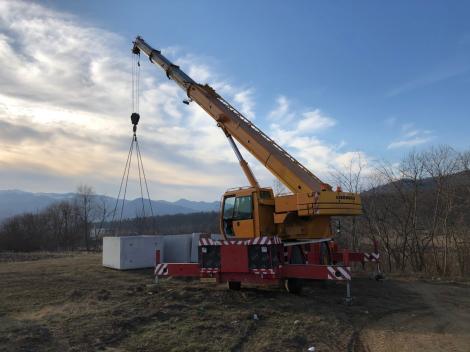 CNAIR: A început organizarea de şantier pentru construcţia secţiunii 1 a Autostrăzii Sibiu-Piteşti
