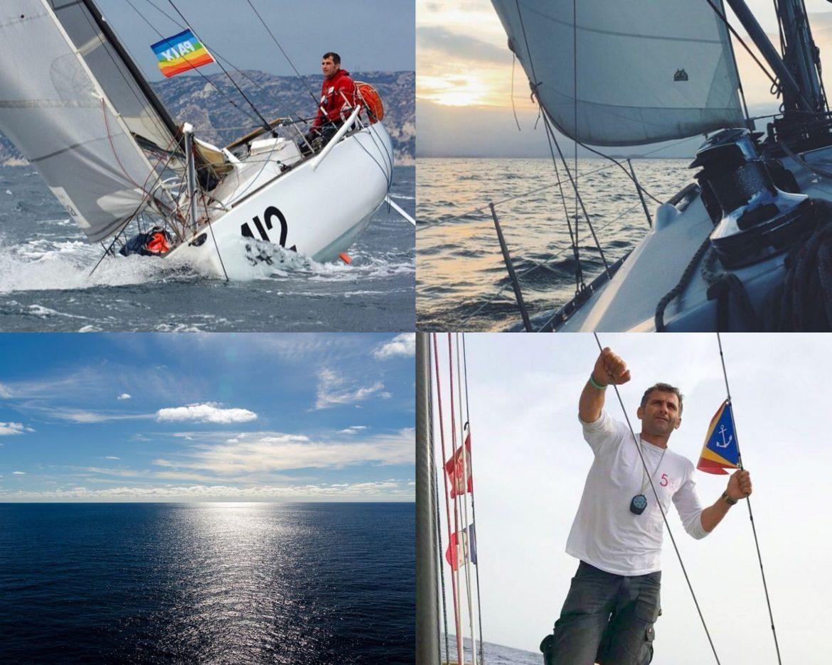 Singur &icirc;n mijlocul oceanului. Povestea rom&acirc;nului care a traversat Atlanticul &icirc;ntr-o barcă