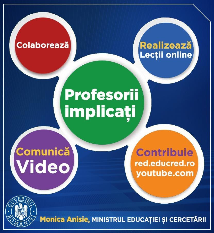 Ministerul Educaţiei face un apel către profesori să contribuie cu resurse educaţionale deschise, &icirc;ncărcate &icirc;ntr-un spaţiu virtual, de unde pot fi accesate de elevi