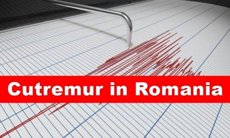Cutremur de magnitudine &icirc;nsemnată &icirc;n Rom&acirc;nia, miercuri seară