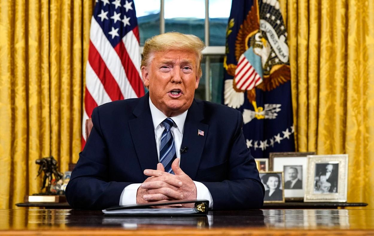 Donald Trump &Icirc;NCHIDE granițele Statelor Unite ale Americii, din cauza coronavirusului! Există o excepție!