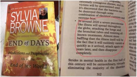 Predicția din 2008: ”În 2020, o pneumonie puternică va exploda în lume, rezistând la tratamente”. Îi cumpărai cărțile la metrou!