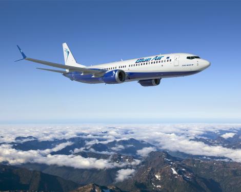 Blue Air suspendă zborurile regulate începând cu data de 21 martie