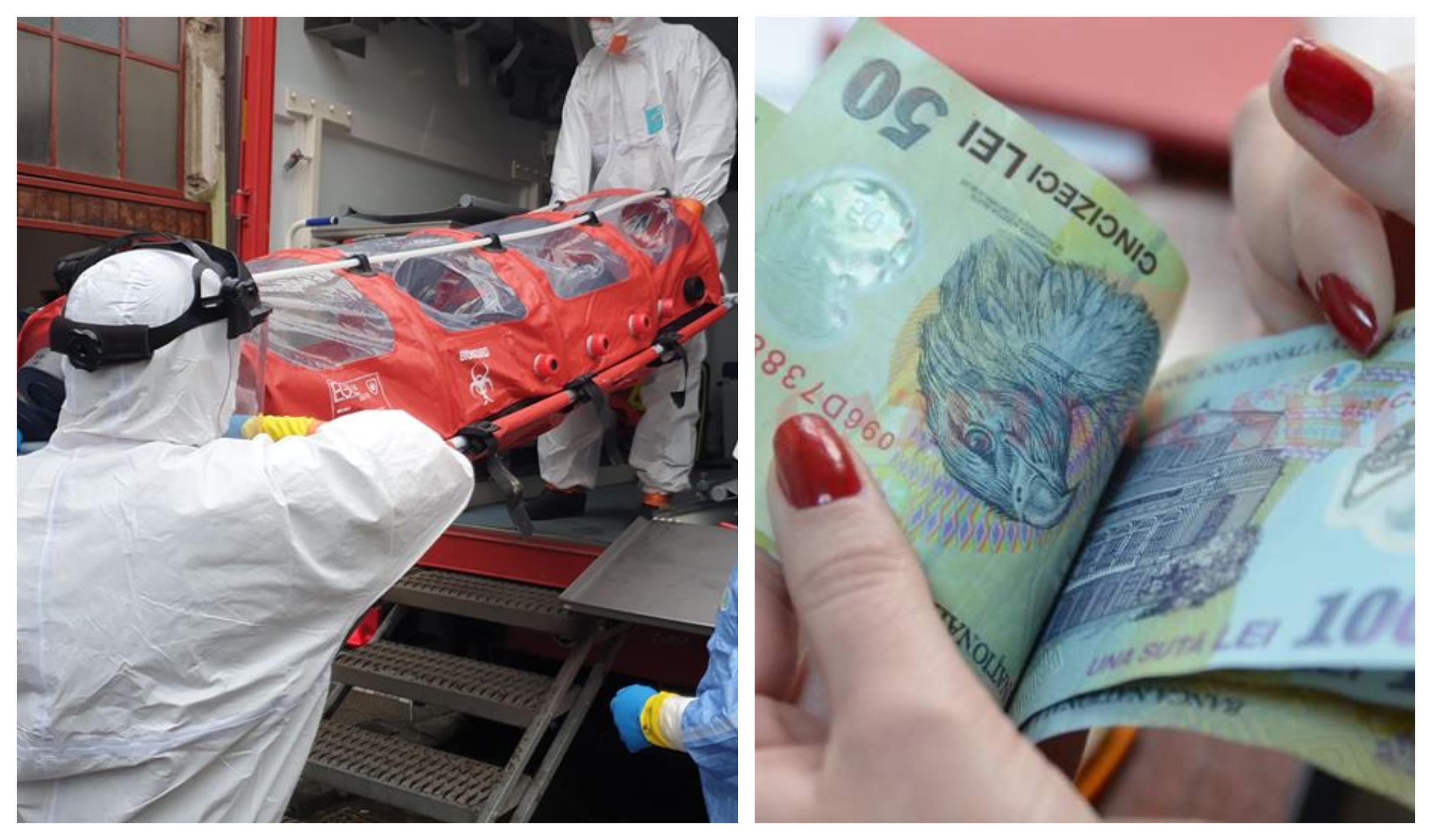 Bani pentru rom&acirc;nii aflați &icirc;n carantină, din cauza coronavirusului! Ce alocații le va da Guvernul celor infectați cu COVID-19