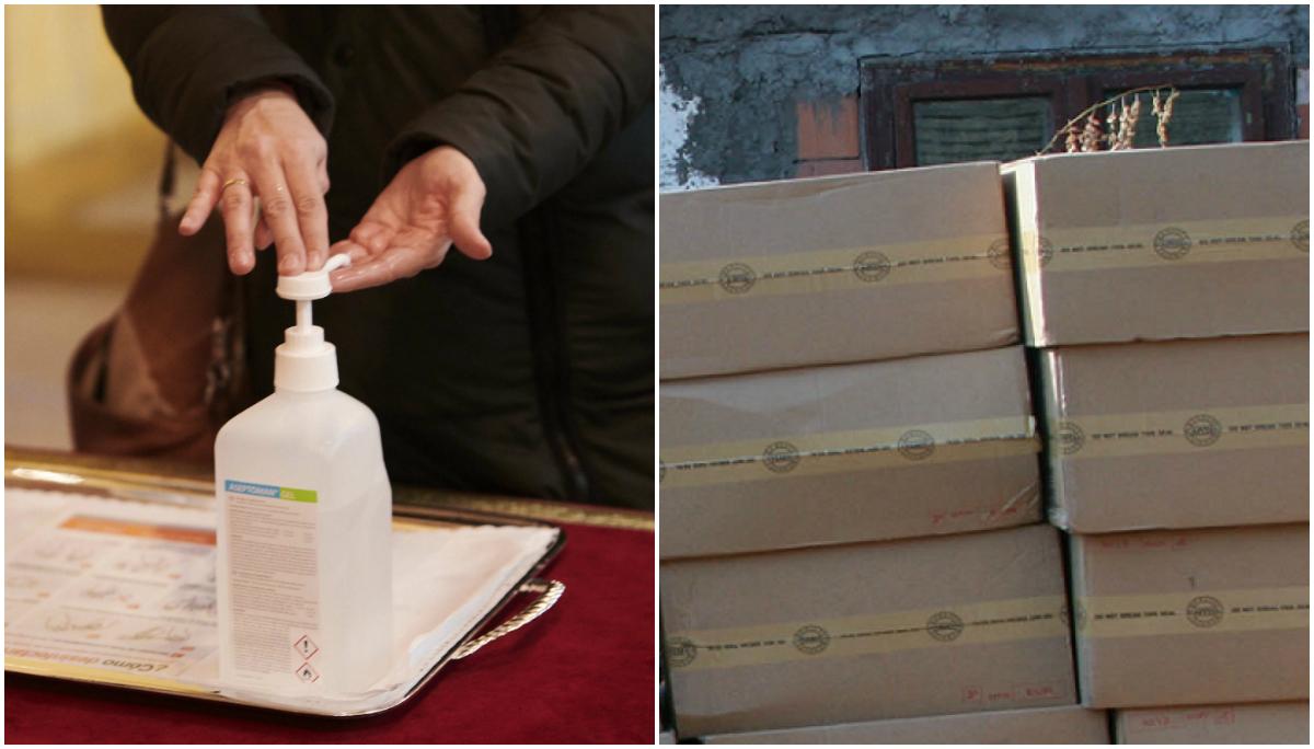 Ca-n Vestul Sălbatic, nene! Hoții au prădat o mașină ce transporta dezinfectanți pentru spitalul din Lugoj