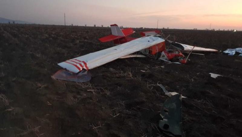 Un avion s-a prăbușit în zona localității Șiria