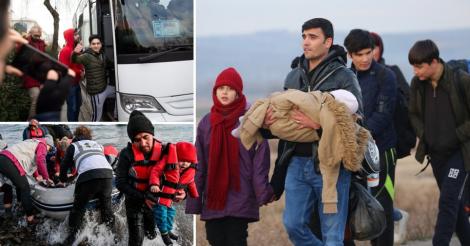 Exodul a început! Zeci de mii de migranți ar putea trece prin România, în drumul spre Occident