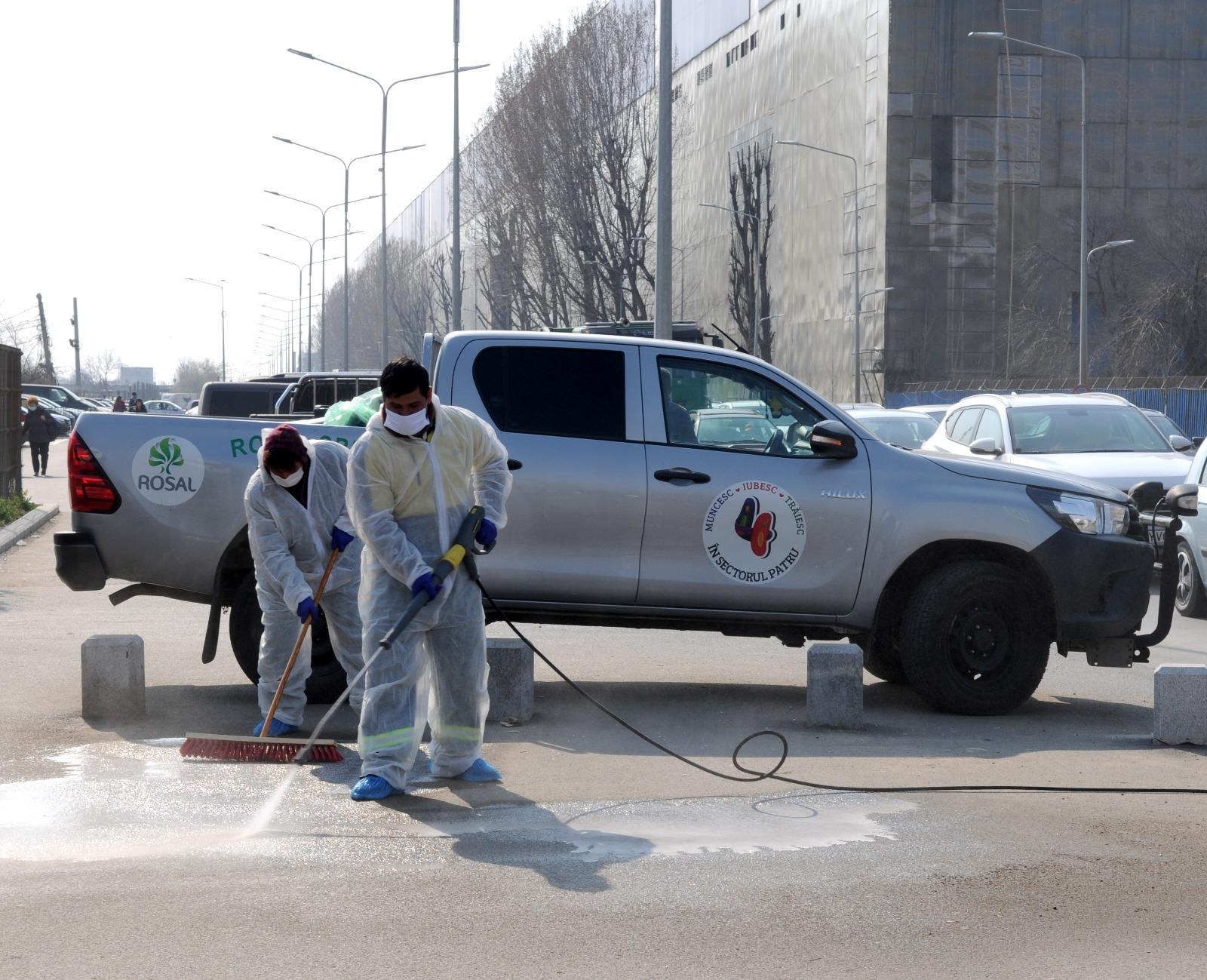 Primăria Sectorului 4 a creat o unitate specială pentru dezinfectarea spaţiilor publice, care va lucra non-stop