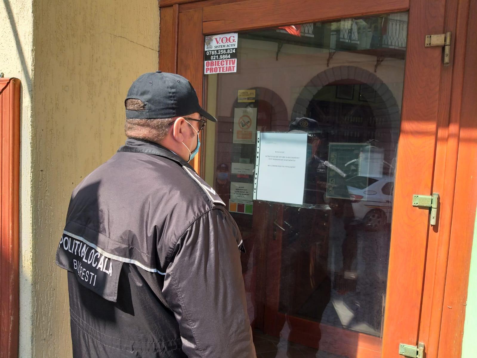 Administratorul unei cafenele, amendă uriașă după ce a refuzat să suspende activitatea. Poliția anunță controale severe &icirc;n următoarele zile
