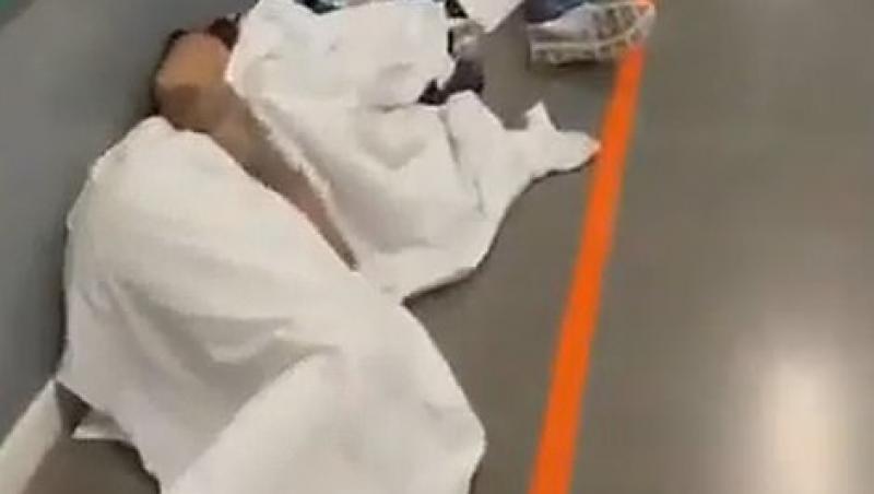 Spania, noul focar de coronavirus. Bolnavii zac pe podeaua spitalului, luptând pentru fiecare gură de aer