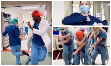 „Nu poți atinge asta, COVID-19!”. Medici și asistente, distracție și dans în spitale, în ciuda noului coronavirus! VIDEO