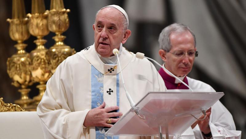 Papa Francisc s-a rugat pentru binele creștinilor din întreaga lume