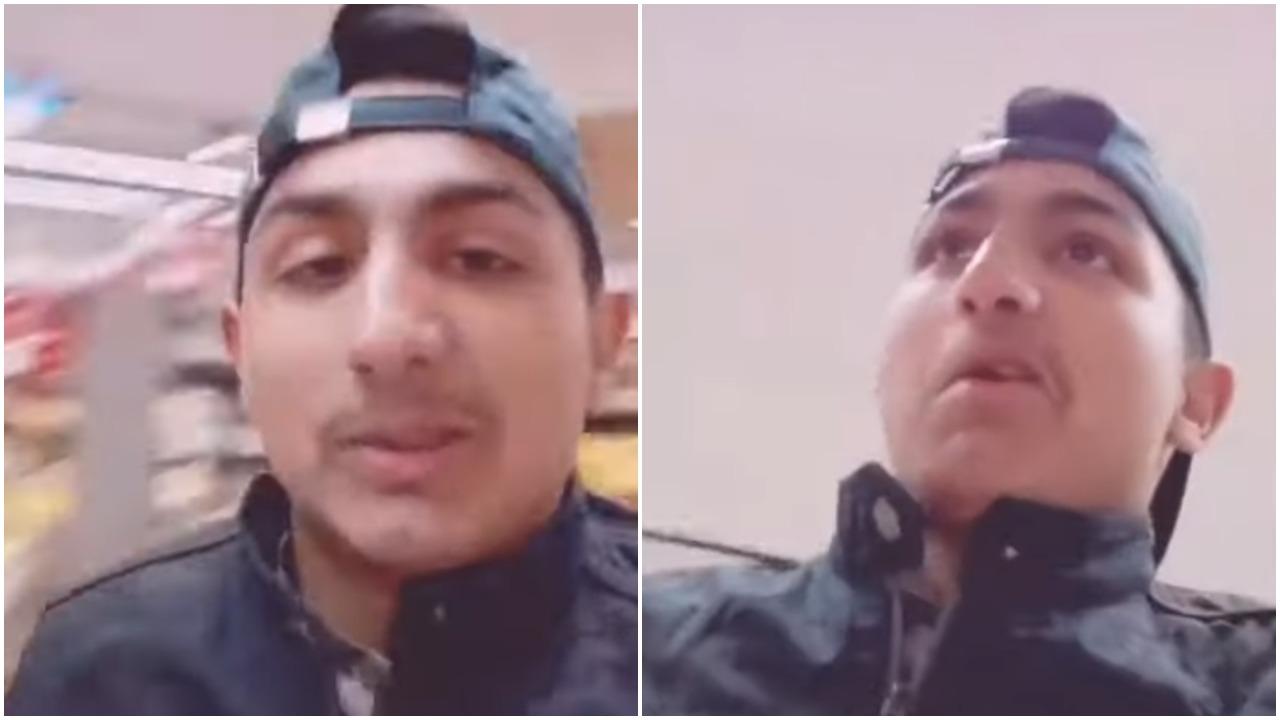 T&acirc;năr din Iași, filmat &icirc;n timp ce amenință angajații unui supermarket: &rdquo;Am corona. Vă dau la toți, că sunt șmecher, am de unde!&rdquo;