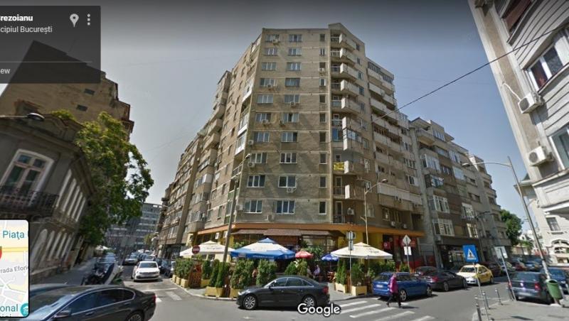 Blocul ce i-a luat locul celui în care a murit actrița Eliza Petrăchescu, astăzi.