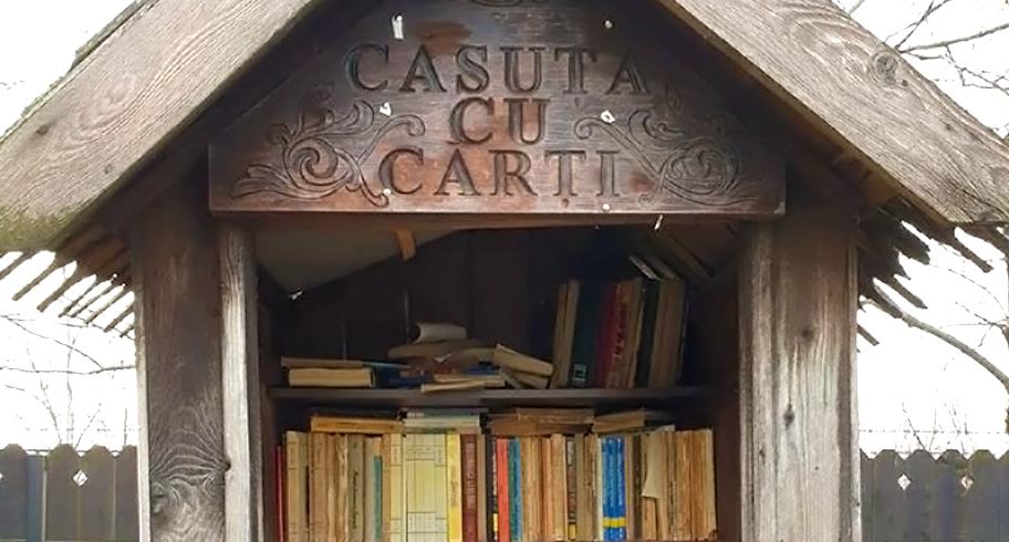 Dar din dar se face Rai.Un preot din Constanța a creat "Căsuța cu Cărți"