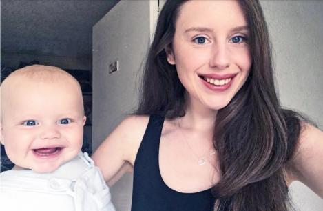 Un bebeluș și-a salvat mama de la moarte! „Sunt recunoscătoare în fiecare zi” – Foto