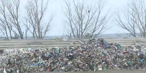 În plin scandal al deşeurilor, 250 de tone de gunoaie au fost arse noaptea trecută ilegal la Medgidia