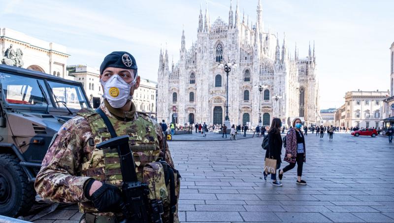 Italia închide toată regiunea Lombardia din cauza coronavirusului