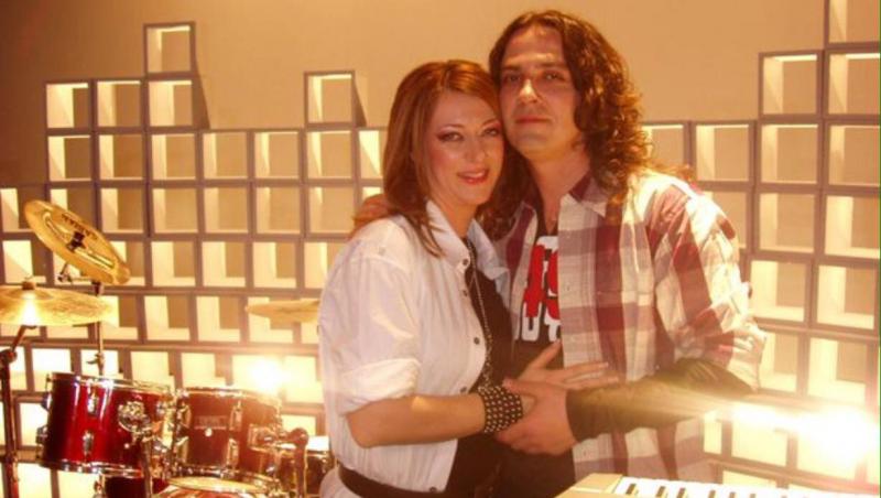 Laura Stoica și soțul ei, Cristina Mărgescu