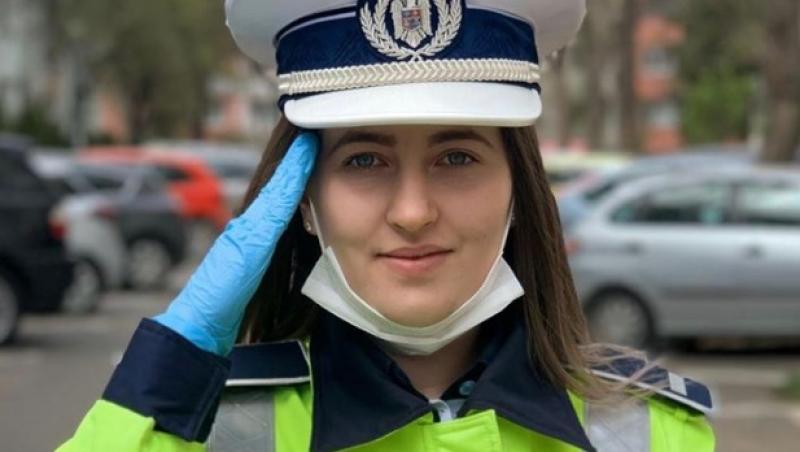 Polițista Andreea, cea care a reușit să emoționeze o țara întreagă