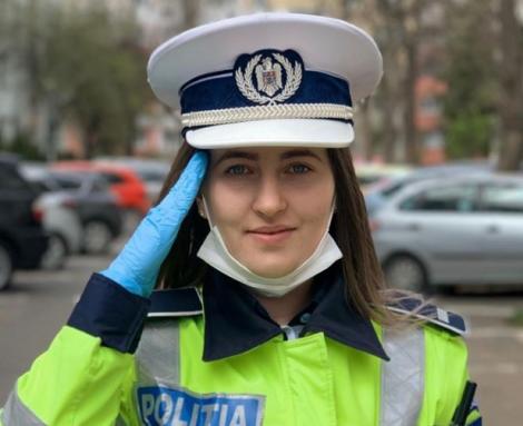 Medic ieșit din gardă, oprit în trafic de o polițistă. Alexandra a făcut un gest ce a emoționat țara! „Are un singur regret”