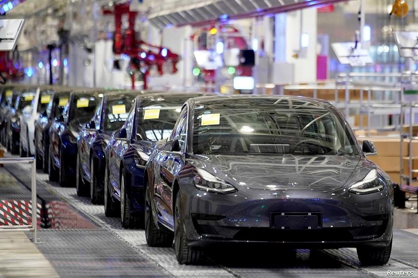 Vânzările Tesla în China au atins un nivel record în luna martie, de 10.160 de vehicule