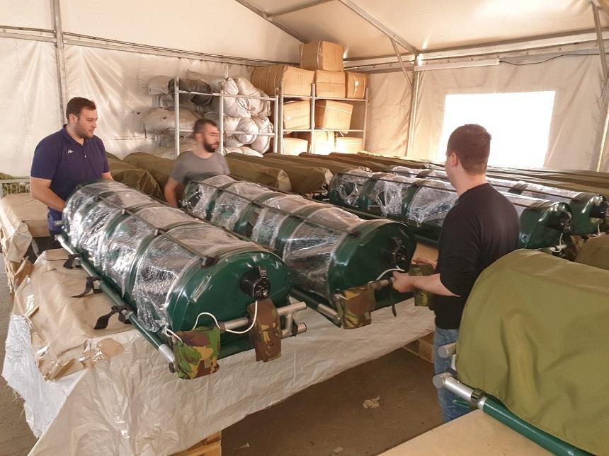 MApN a primit al treilea lot de izolete realizate &icirc;n Rom&acirc;nia