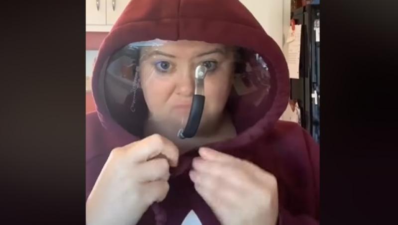 Cum se face o mască de protecție dintr-un capac de bucătărie