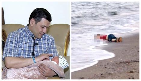 Imaginea copilului său de trei ani, adus de valuri la țărm, a șocat întreaga lume! Acum a luat-o de la zero! Tatălui micuțului Alan Kurdi i s-a născut un fiu! „Vreau să aibă o copilărie normală!” 