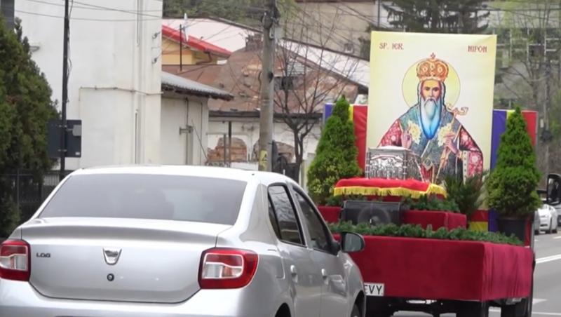 Moaștele Sf. Nifon, la Târgoviște