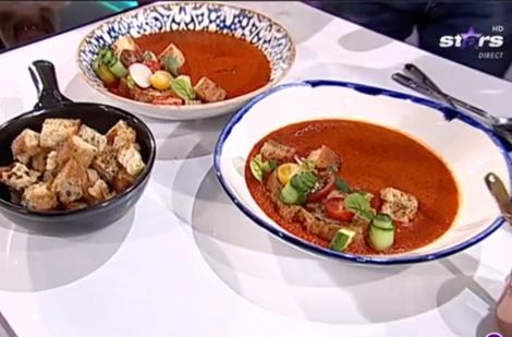 Reţetă simplă de post: Supă cremă de roșii cu ardei copți - Rețeta lui Chef Munti