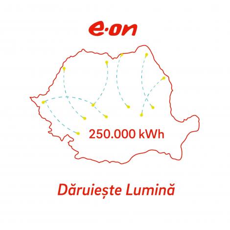 E.ON România donează 250.000 kWh în următoarele trei săptămâni consumatorilor casnici care au nevoie de ajutor în criza Covid-19