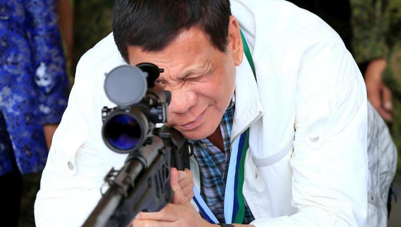 Președintele statului Filipine, Rodrigo Duterte
