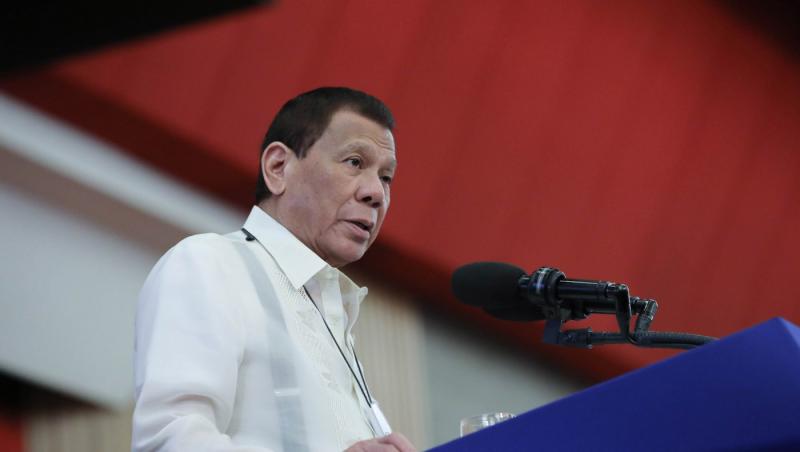 Președintele statului Filipine, Rodrigo Duterte