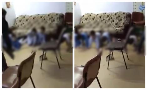 „Nici un «lasă-mă»! Bine îți face!”. Copii orfani, chinuiți într-un centru de plasament! Atenție, imagini ce vă pot afecta emoțional! VIDEO