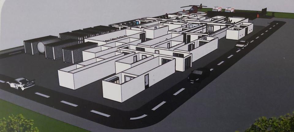 Spitalul modular de la Iaşi, cu 250 de paturi, va fi livrat de o firmă din Turcia. Unitatea costă 13,2 milioane euro şi va primi pacienţi infectaţi cu COVID-19