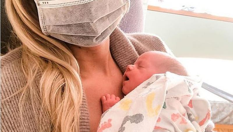O femeie infectată cu noul coronavirus a devenit mamă în timp ce se afla în comă, iar acum și-a dus copilul acasă: ”Viața e frumoasă, trebuie să găsim binele în orice experiență!”