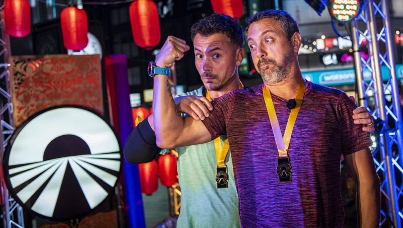 Chef Sorin Bontea și Răzvan Fodor, câștigătorii „Asia Express”, sezonul 3.