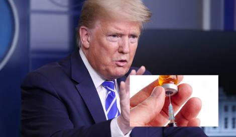 Un nou tratament pentru coronavirus, propus de Donald Trump: „Omoară virusul într-un minut. Dacă l-am injecta? N-ar fi interesant?”