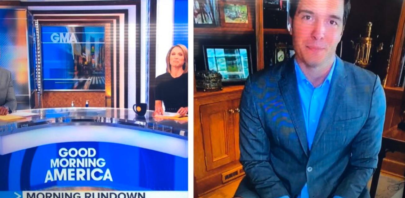 HA-HA! Cum s-a făcut de r&acirc;s un reporter &icirc;n timp ce transmitea &icirc;n direct, de acasă. Detaliul care s-a văzut pe TV a st&acirc;rnit hohote de r&acirc;s&nbsp;