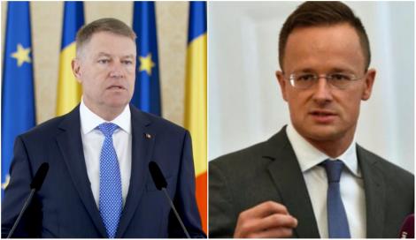 Klaus Iohannis, atacat de șeful diplomației ungare: „Instigă la ură!  Preşedintele României să acorde mai mult respect maghiarilor”