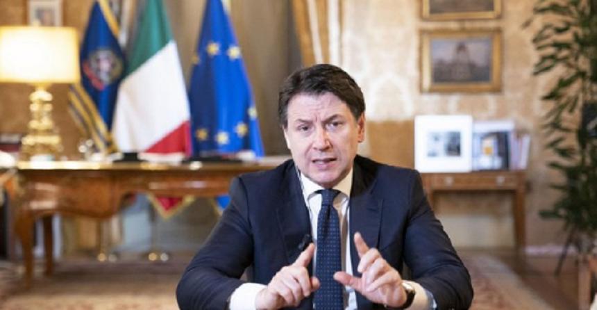 Premierul italian &icirc;ndeamnă UE să fie &rdquo;mai ambiţioasă, unită şi curajoasă&rdquo; răspunz&acirc;nd scuzelor prezentate de preşedinta CE Ursula von der Leyen Italiei
