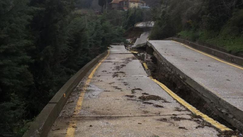 Muntele Athos, afectat de furtunile puternice din Grecia