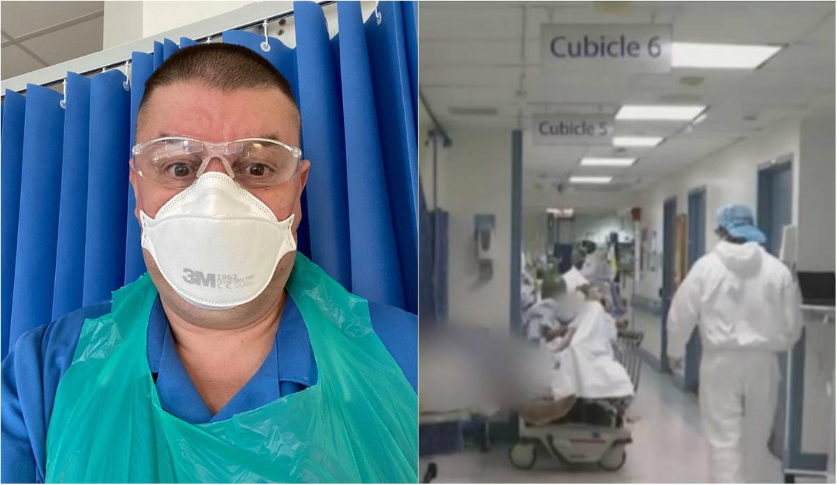 &bdquo;Nu vreți să știți cum face un om &icirc;n lipsă de aer&rdquo;. Calvarul din spitale, descris, pas cu pas, de un asistent rom&acirc;n din Marea Britanie: &bdquo;&Icirc;ncepuse ca o mică spaimă&rdquo;