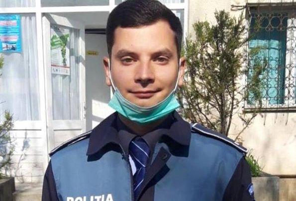 La 25 de ani, un polițist din județul Mureș a impresionat o comunitate cu faptele sale: &bdquo;Oameni suntem! Important e să fim sănătoși&rdquo;