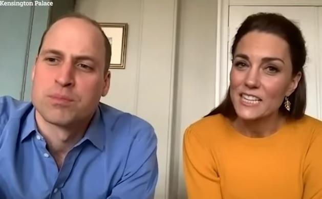 Kate şi William au făcut prima lor vizită virtuală